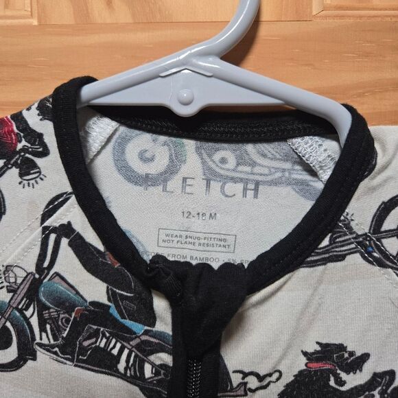 Fletch Motorcycle Bamboo Romper - Picture 4 of 4